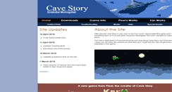 Desktop Screenshot of cavestory.org